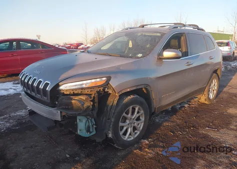 2017 Jeep Cherokee Latitude 4X4 from USA, damaged, VIN 1C4PJMCS6HW576040